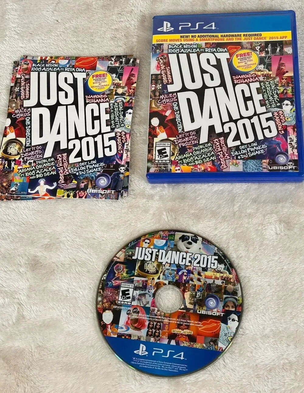 Just Dance 2015 Sony Playstation 4 PS4 CIB Complete Video Game 2014